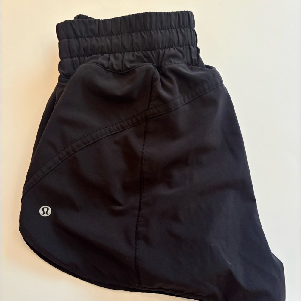 Lululemon Black Hotty Hot Shorts